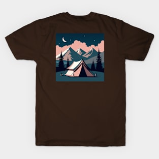 Camping Life Vintage Style T-Shirt